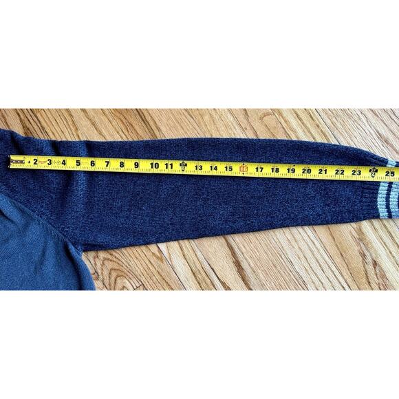 Urban Pipeline Sweater Mens XL Gray Black Colorblock Long Sleeve Full Zip - Picture 5 of 8